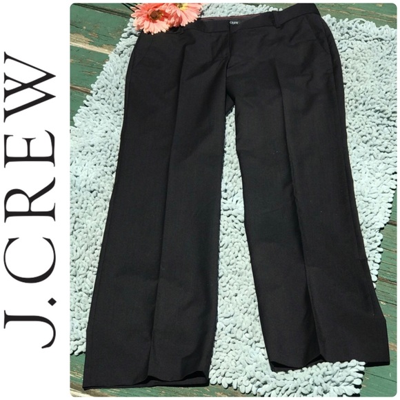 J. Crew Pants - 🌸 J. Crew City Fit Black Pants Size 6